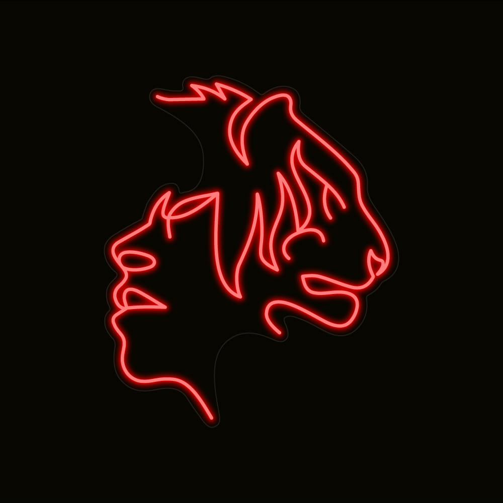 Tiger Neon Sign Animal Led Light