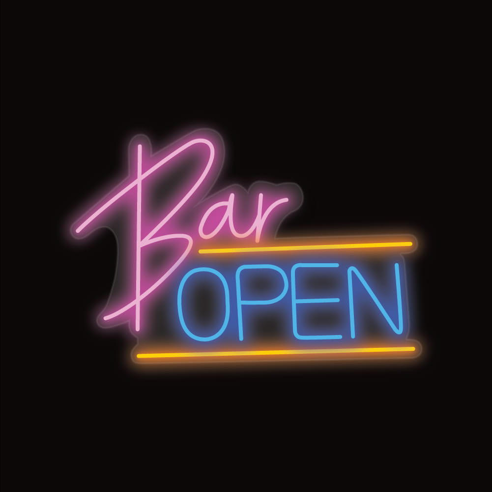 Bar Open Neon Sign