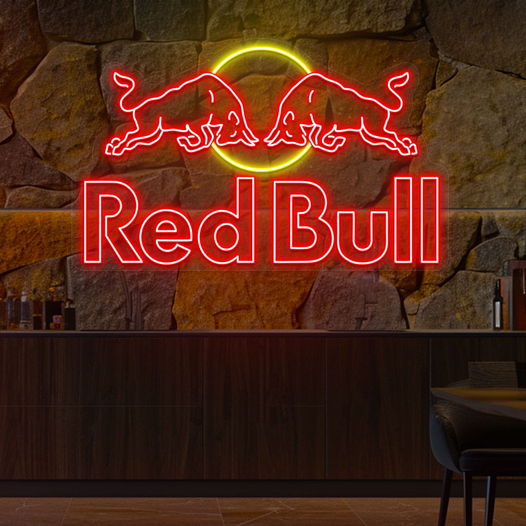 Red Bull Neon Sign