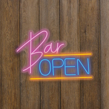 Bar Open Neon Sign