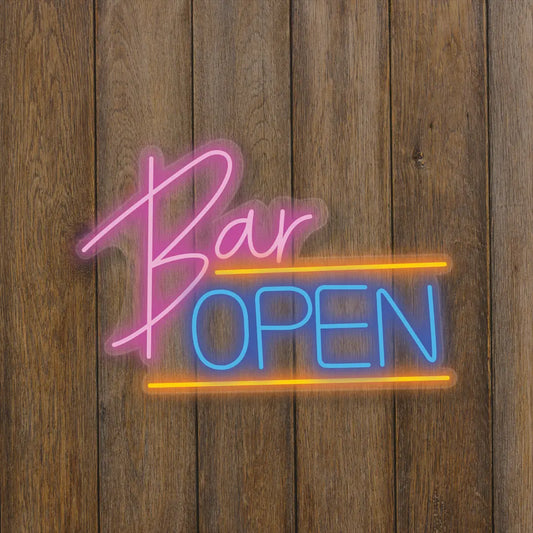 Bar Open Neon Sign