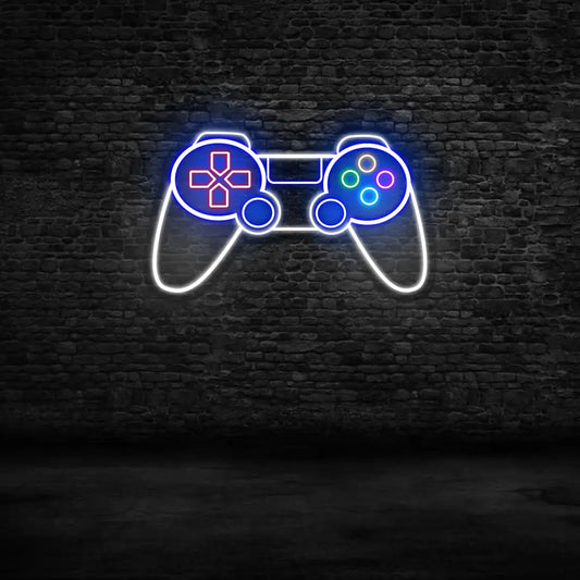 Game Controller Neon Sign