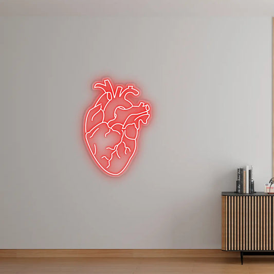 Human Heart Neon Sign Love Led Light