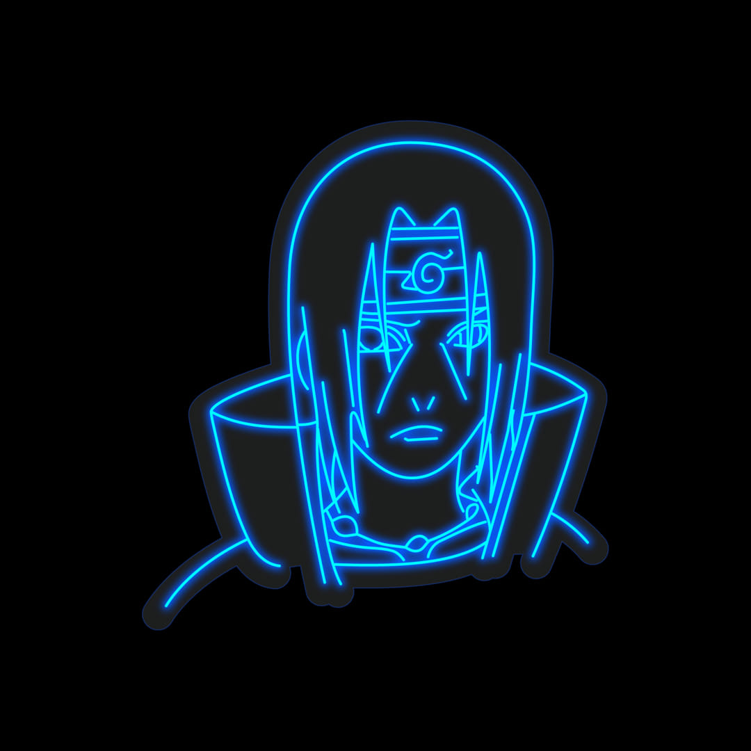 Itachi Anime Neon Sign