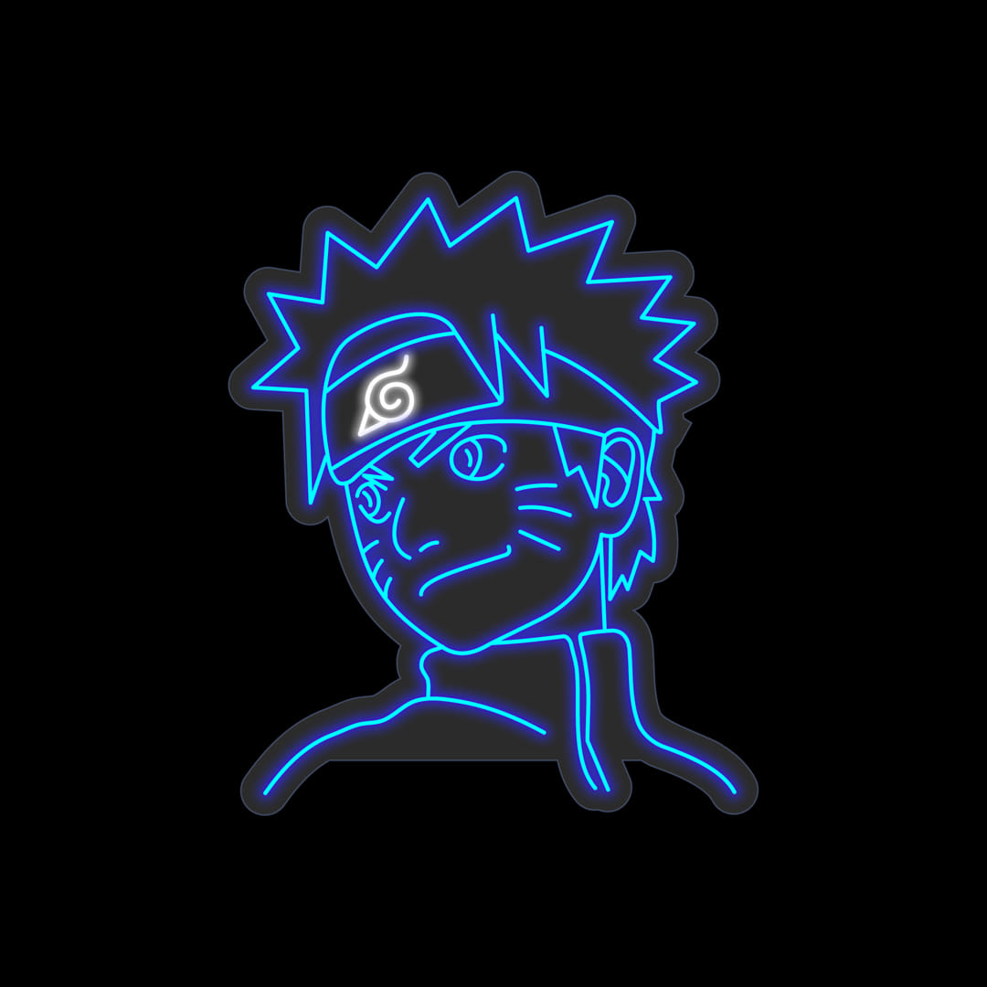 Naruto Anime Neon Sign