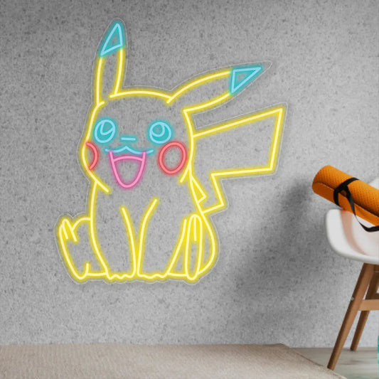 Anime Pikachu Neon Sign