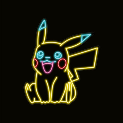 Anime Pikachu Neon Sign