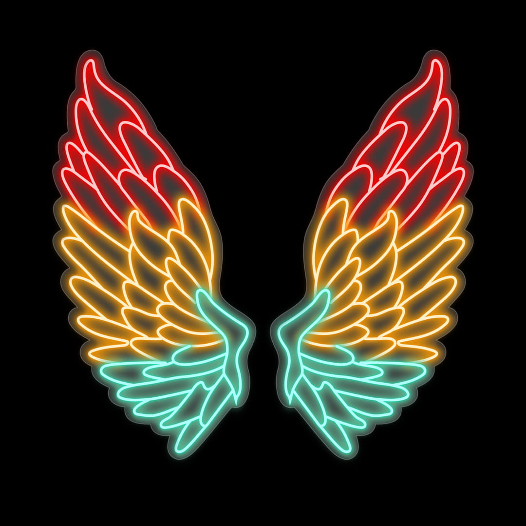 Macaw Wings Neon Sign
