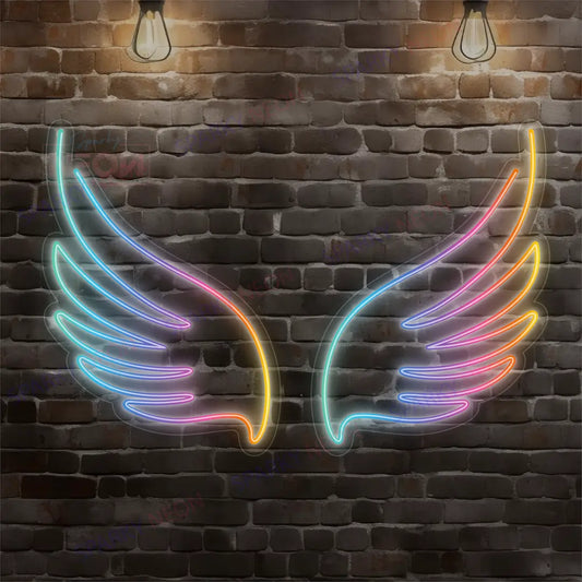 Pheonix Wings FloMo Neon Sign