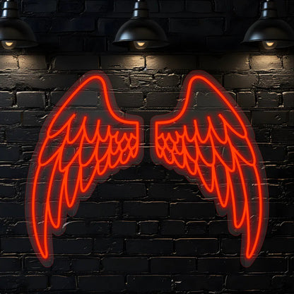 Angel Wings Neon Sign