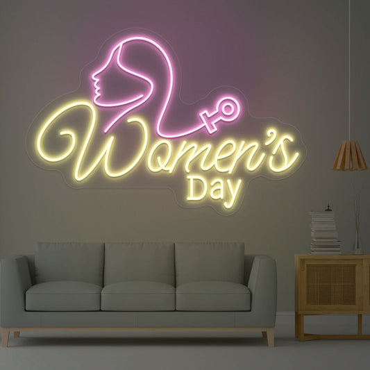 Women's Day Neon Sign