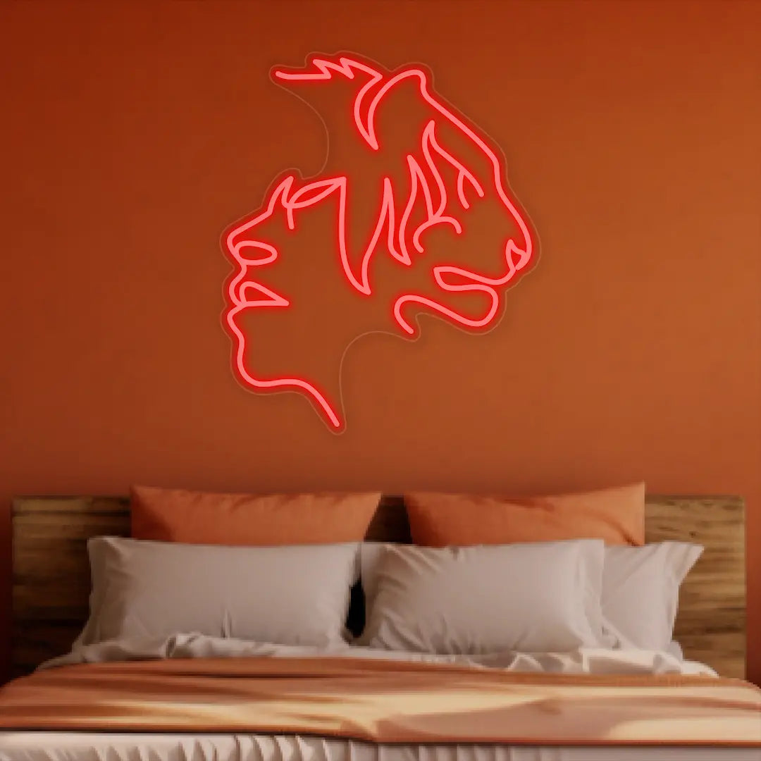 Tiger Neon Sign Animal Led Light